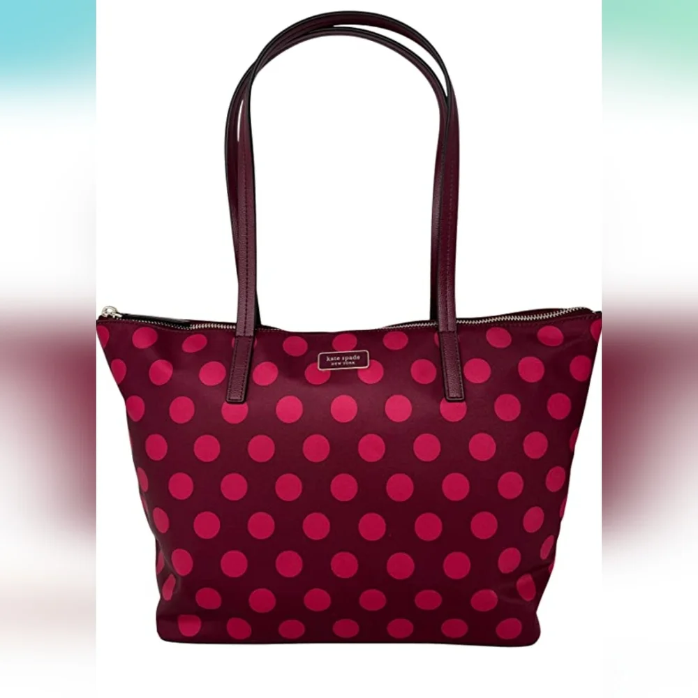 NWT Authentic Kate Spade Top Zip Tote - Picture 1 of 6